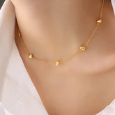 Heart Choker Necklace